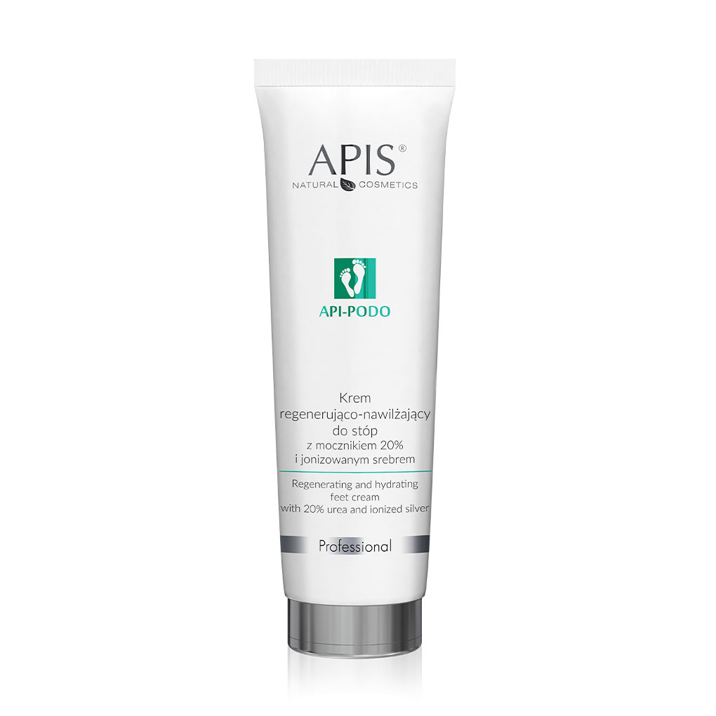 Відновлювальний та зволожувальний крем для ніг Apis Natural Cosmetics Api-Podo Regenerating And Hydrating Feet Cream, 100 мл